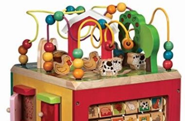 Battat – Wooden Activity Cube – Battat – Wooden Activity Cube –