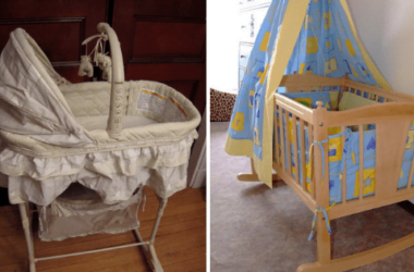 Distinction in between a cradle and a bassinet