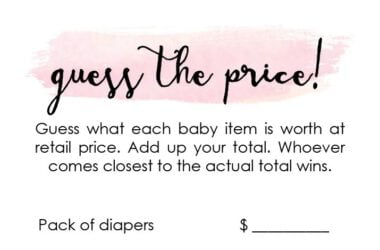 The Drawbacks of Free Baby Shower Games